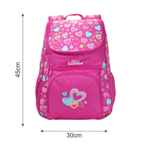 Image of Smily Kiddos U Shape Backpack Pink