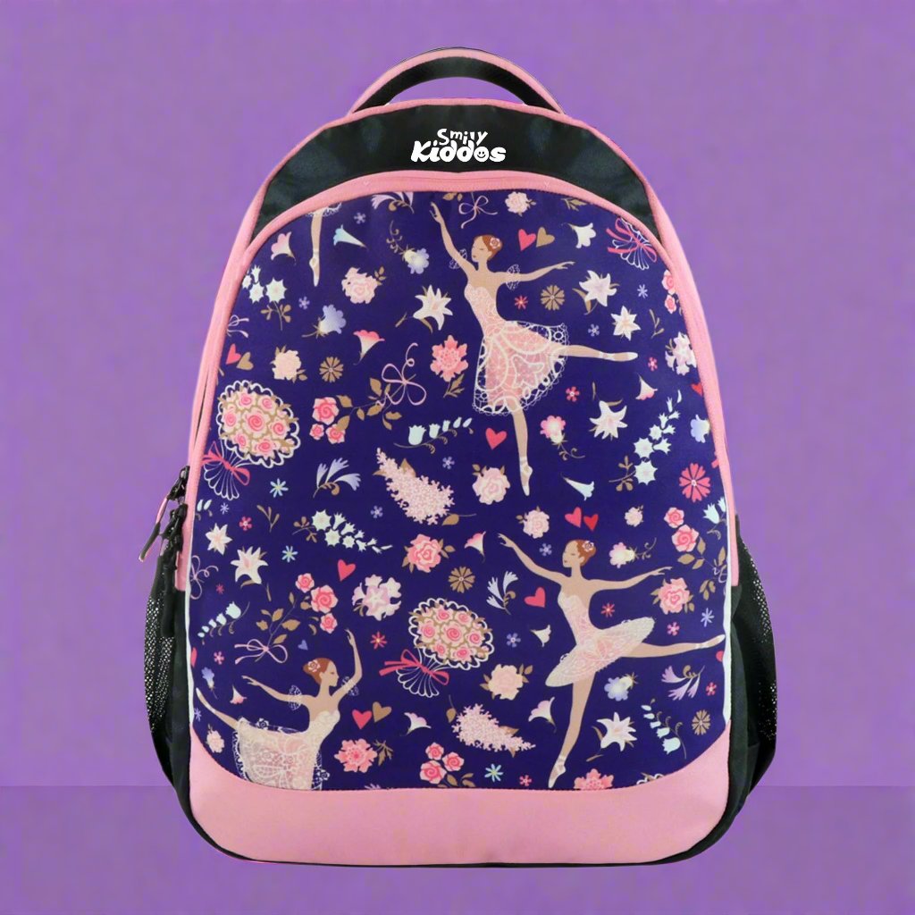 Junior Ballerina Violet School Backpack