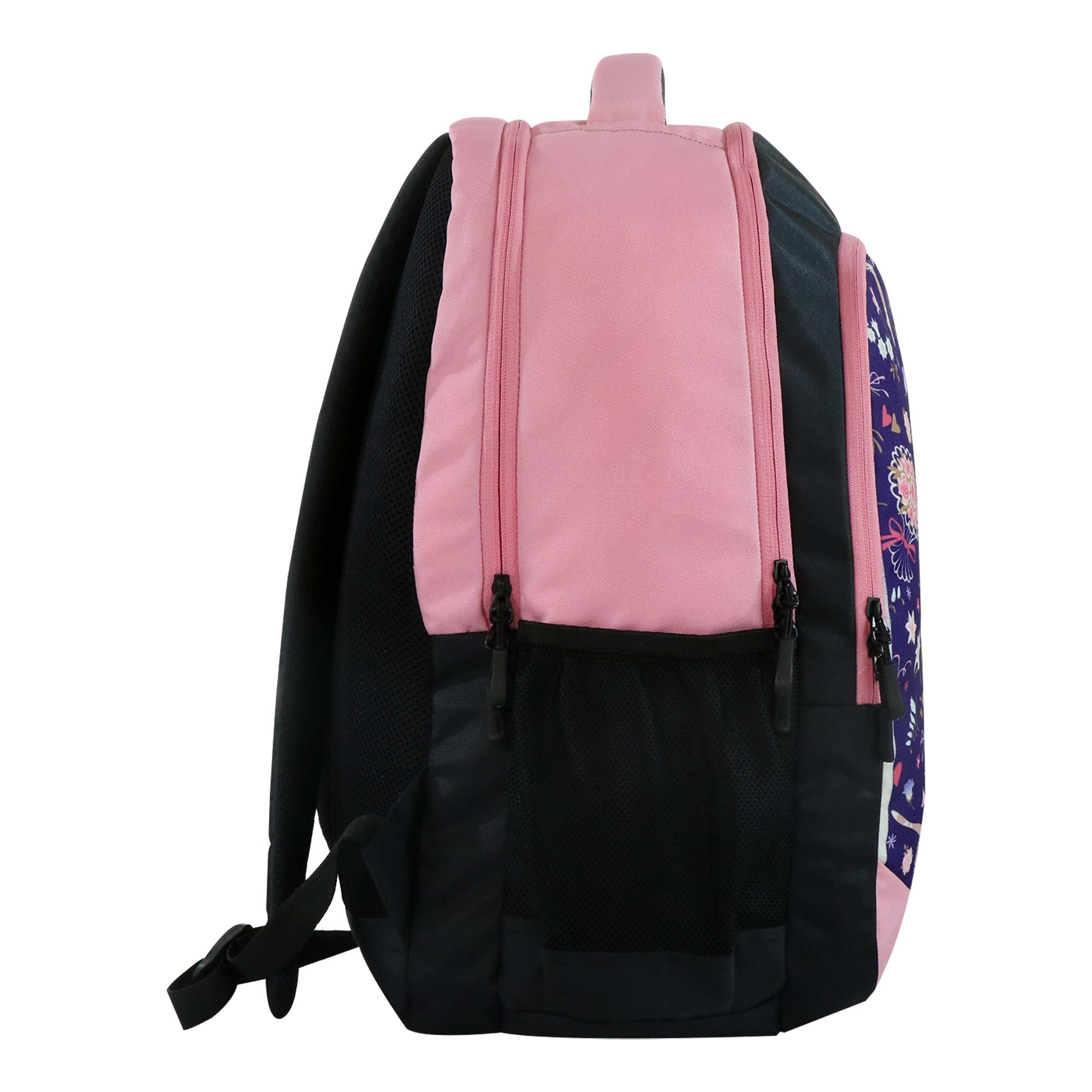 Junior Ballerina Violet School Backpack closed 2