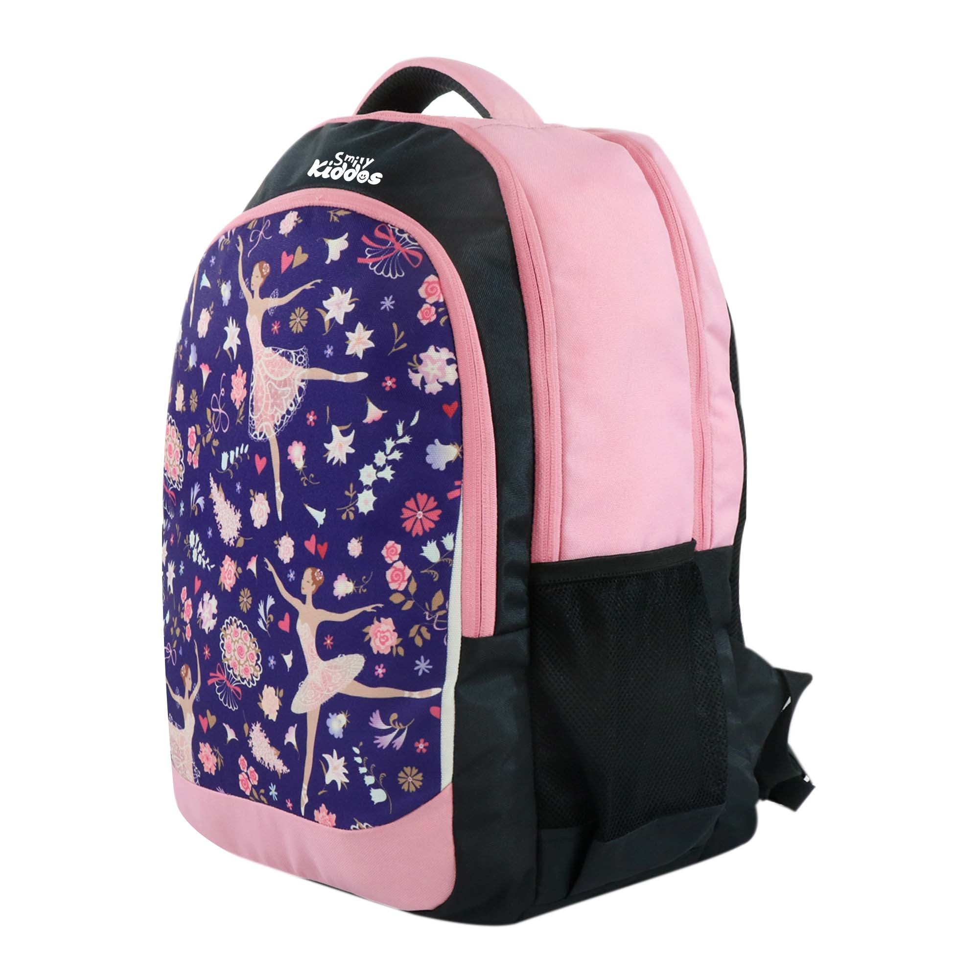 Junior Ballerina Violet School Backpack left side