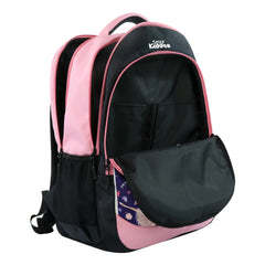 Junior Ballerina Violet School Backpack open side